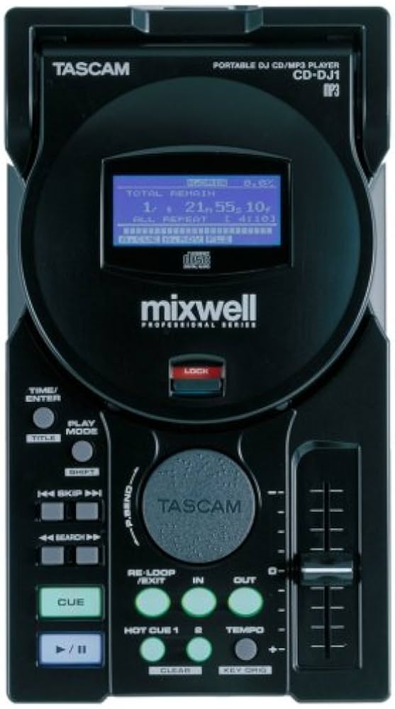 Amazon.co.jp: TASCAM CDプレーヤー DJ用 TT-M1取付けでスクラッチ可能
