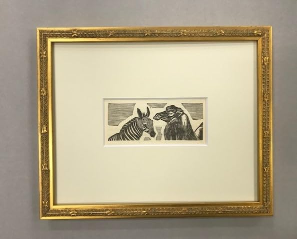 az藤田嗣治のオリジナル木版画 1925年 X藤田嗣治の木版画 1925年制作