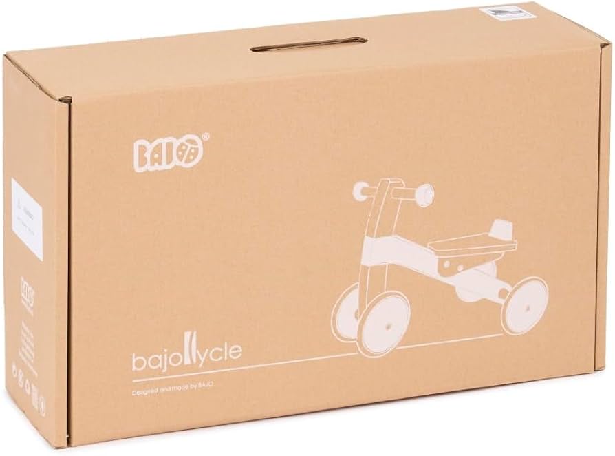 Amazon.co.jp: バヨ (BAJO) 木の四輪バイク 1歳頃から BAJ53710W