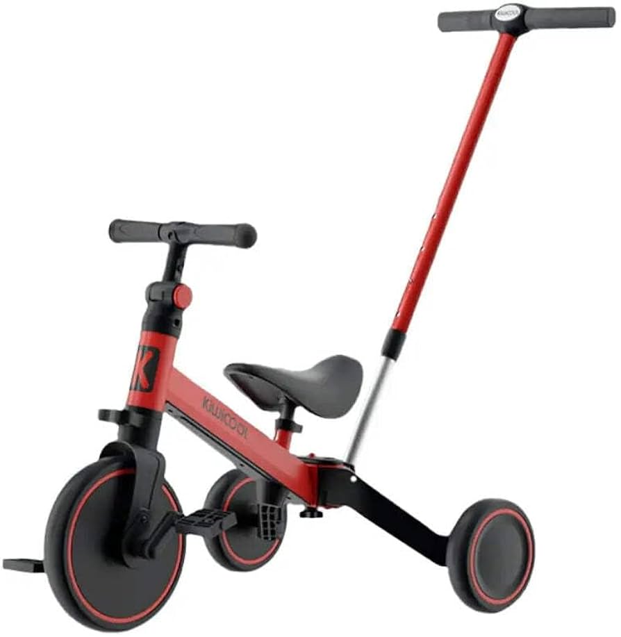 Amazon.co.jp: LINXAS 子供用 三輪車 手押し棒付 子供 5WAY 1歳 2歳 3