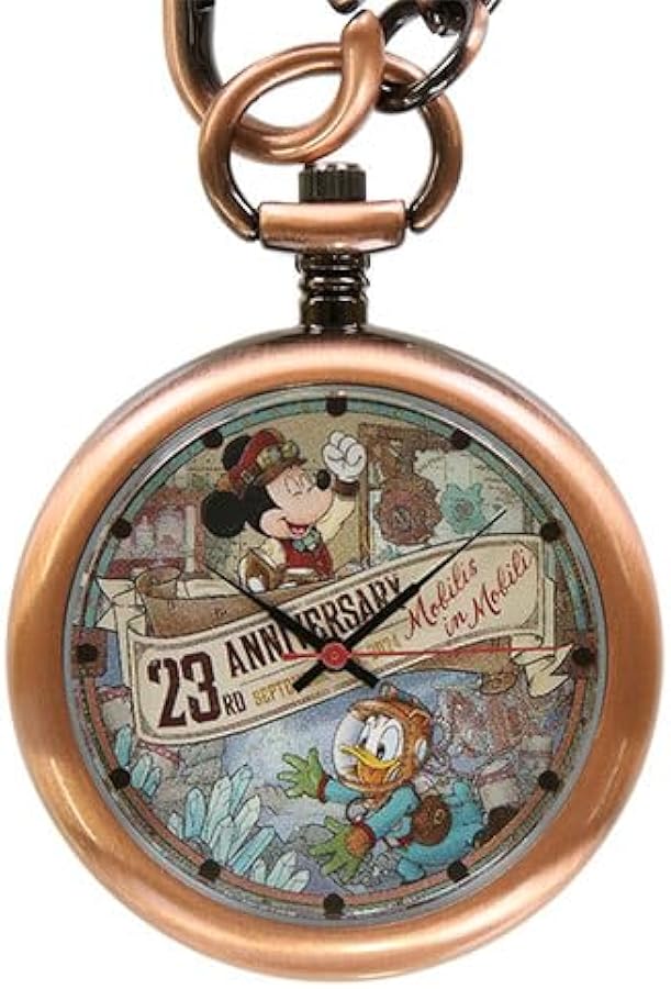 Amazon | ミッキー＆ドナルド 懐中時計 23周年 海底2万マイル 東京
