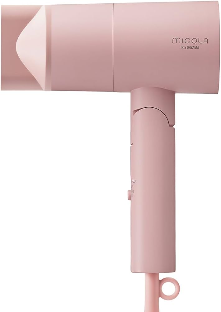 Amazon.co.jp: IRIS OHYAMA MICOLA Hair Dryer, High Airflow, Quick