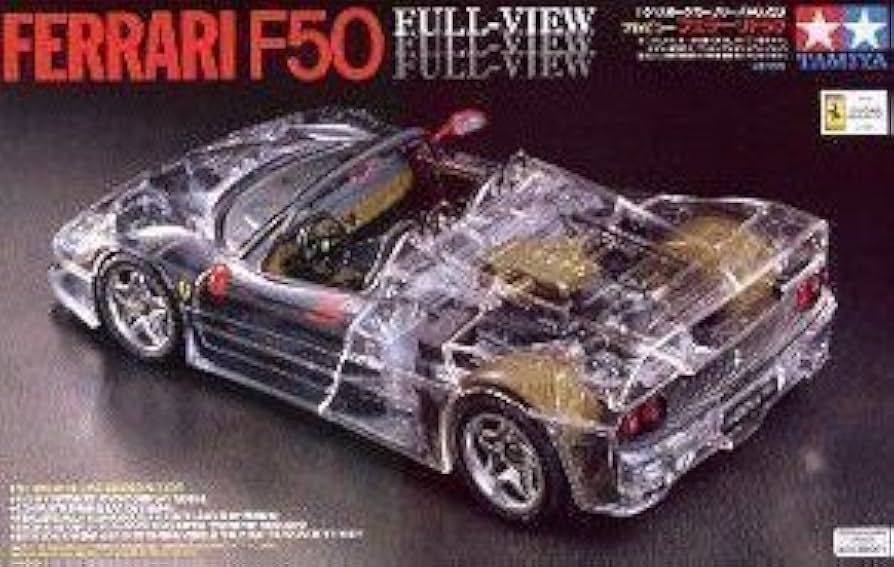 Amazon | タミヤ 1/24 フルビュー フェラーリF50 (1／24 スポーツ