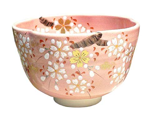 ☆清水焼名品/小紋桜七宝『お茶呑み素極』正峰造☆逸品希少