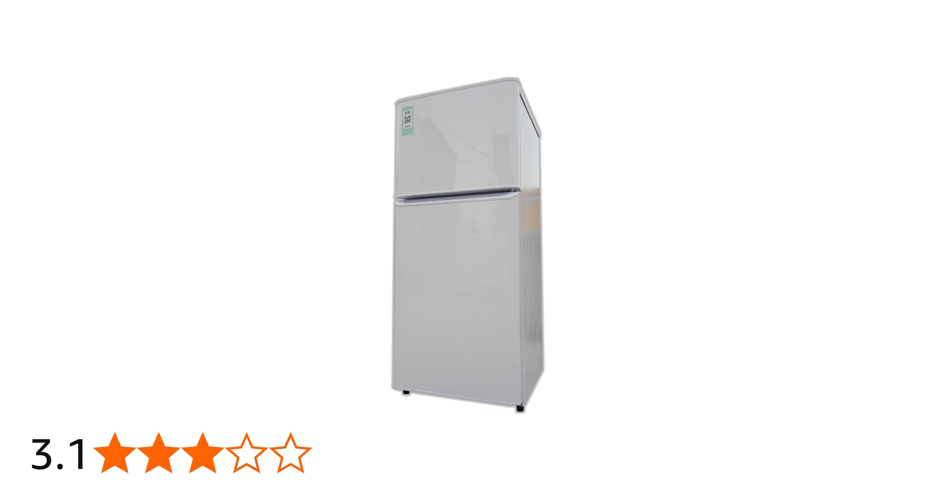 Amazon | ハイアール 121L 2ドア冷凍冷蔵庫 ホワイト JR-N121A-W