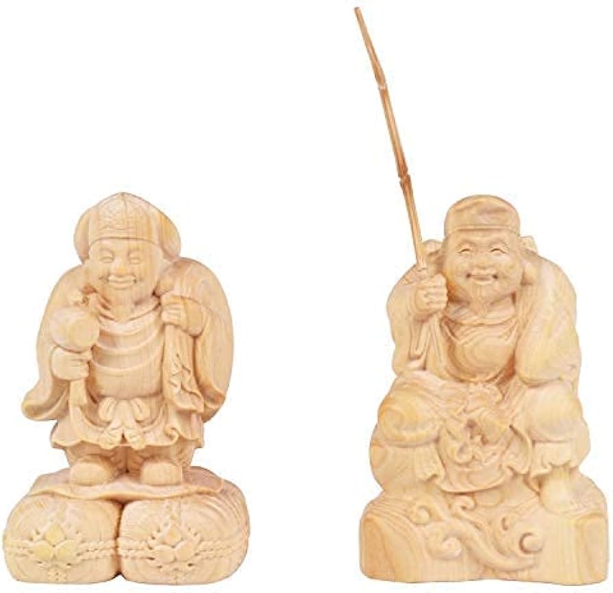 Amazon｜柘植木彫り 仏様 木彫 彫刻工芸品 手芸品 収蔵品 装飾品 仏像