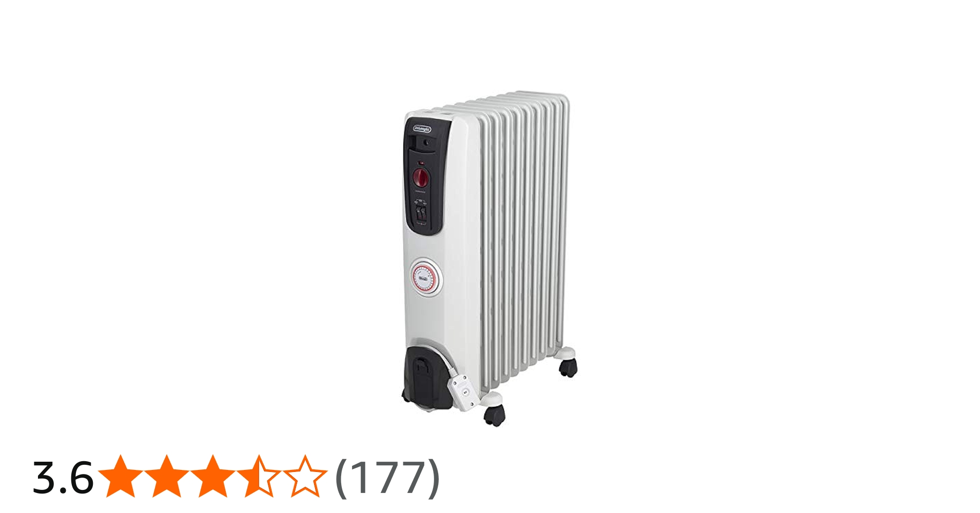 Amazon | De'Longhi (デロンギ) オイルヒーター H771015EFSN-BK 電気