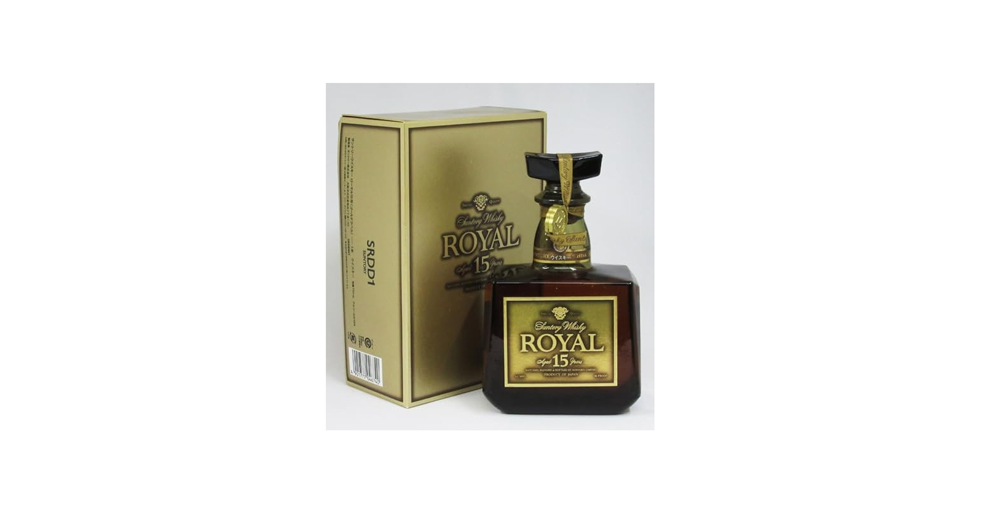 Amazon.co.jp: 箱付き サントリーウイスキー ローヤル15年 ゴールド