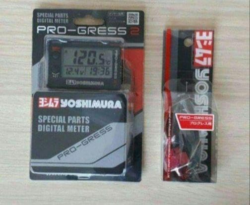 XJ400 ヨシムラ プログレス2 油温計 デジタル マルチテンプメーター