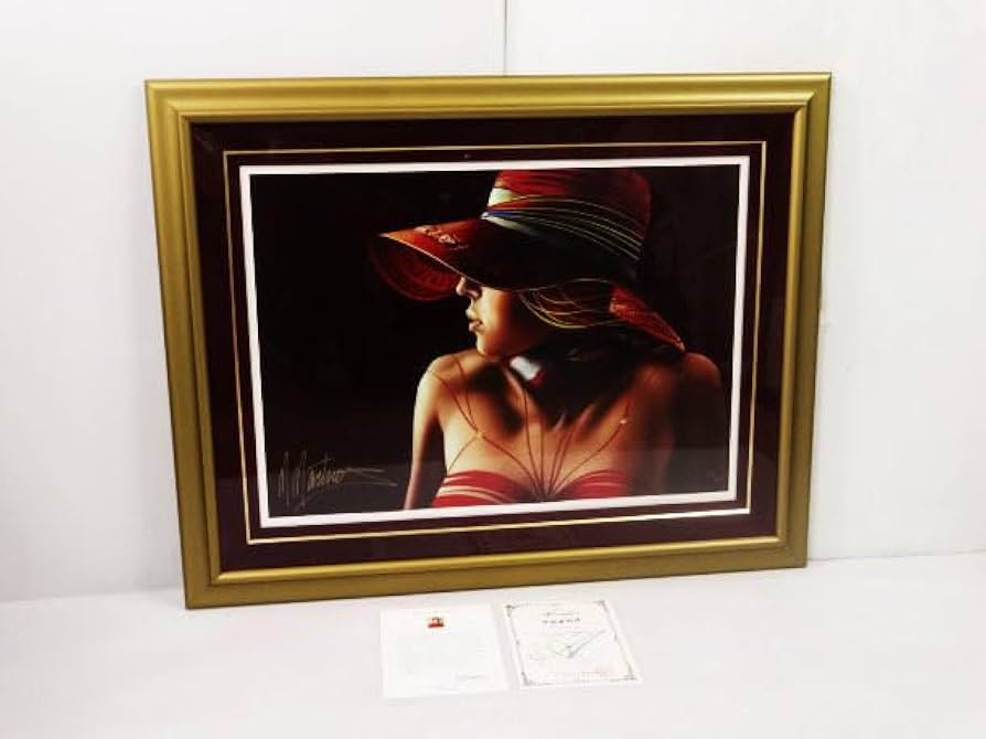 真作 マーティロ・マヌキアン 待ち人 保証書付き