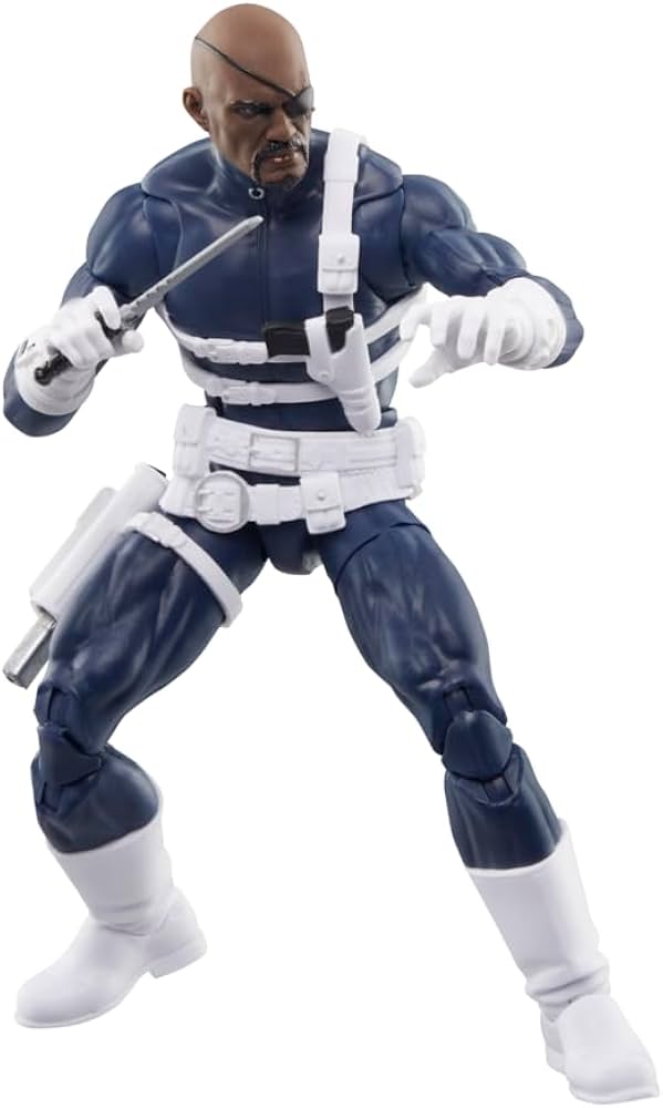 Amazon.com: Marvel Legends Series S.H.I.E.L.D. Nick Fury Jr