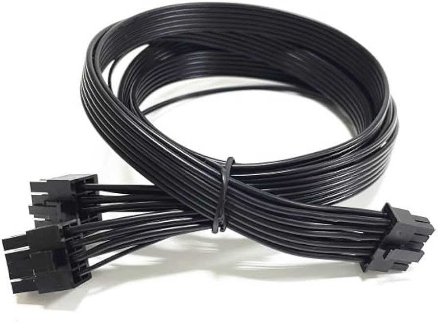 Amazon.com: 12VHPWR 600W PCIe 5.0 Dual 8 Pin to 16 Pin Power Cable