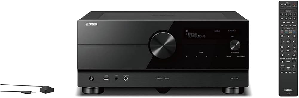 Yamaha Receptor AV RX-A8A AVENTAGE de 11,2 canais - 8K e 4K/120
