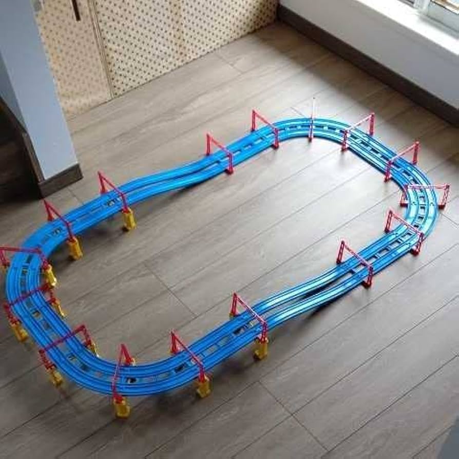 プラレール線路 参考出品 8階レイアウト プレミアパーツ組み込み