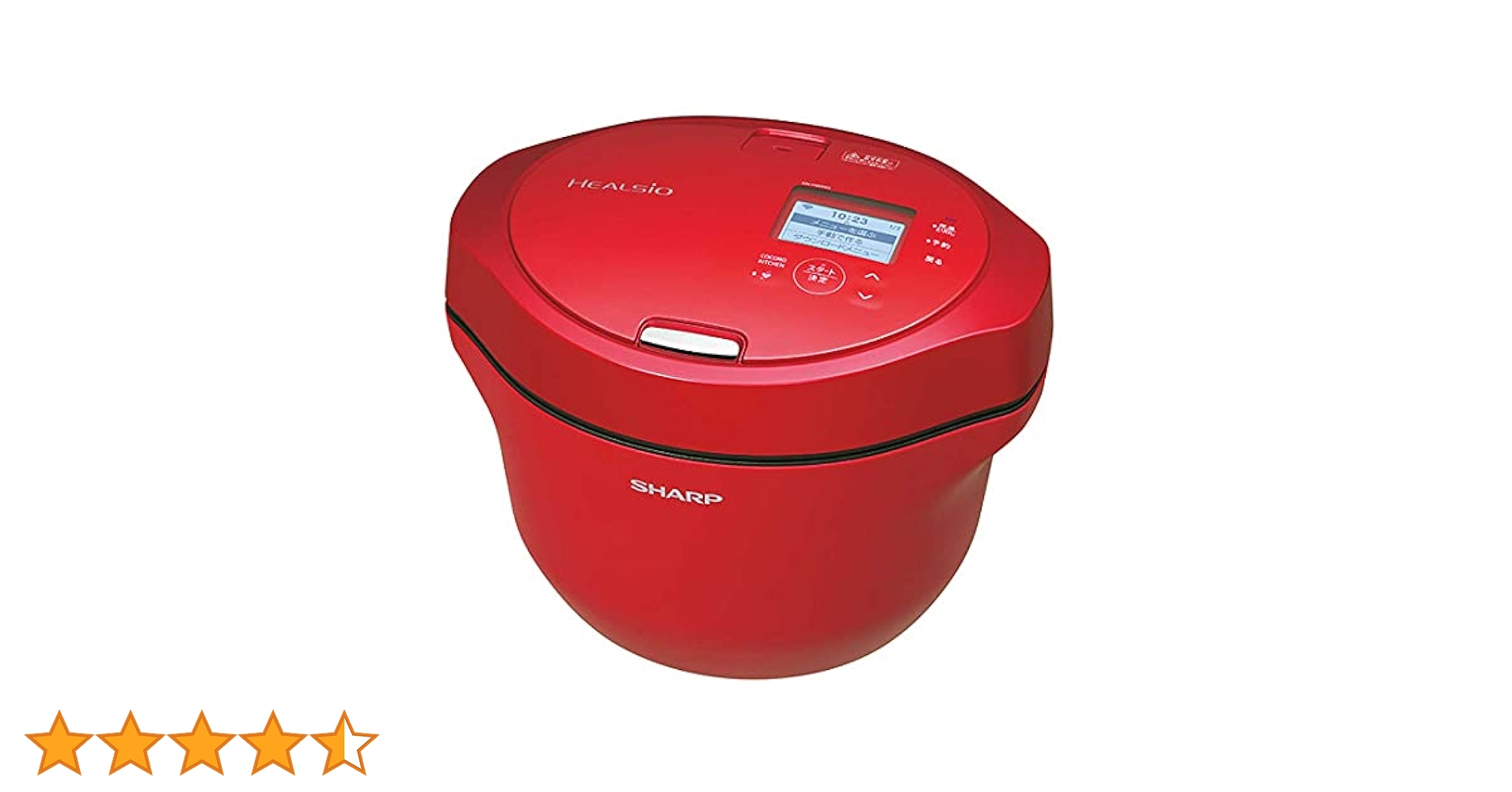 SHARP ヘルシオホットクック2.4L KN-HT24B レッド 【公式通販】