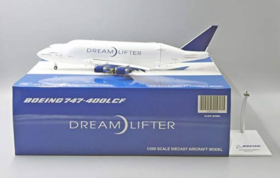 ボーイング ドリームリフター jcwings 1/200 ボーイング ドリーム