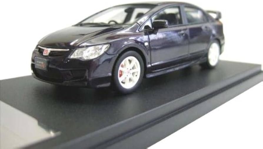 Amazon | WIT'S 1/43 HONDA CIVIC TYPE R FD2 プレミアム ディープ