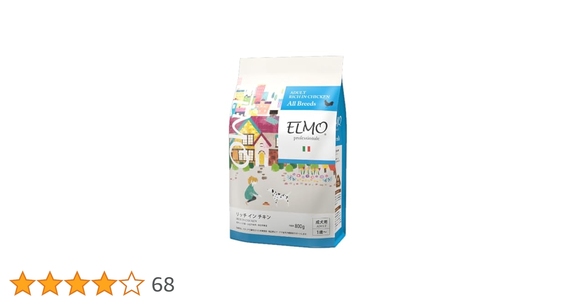 ELMO エルモ ドッグフード リッチインチキン(成犬用)