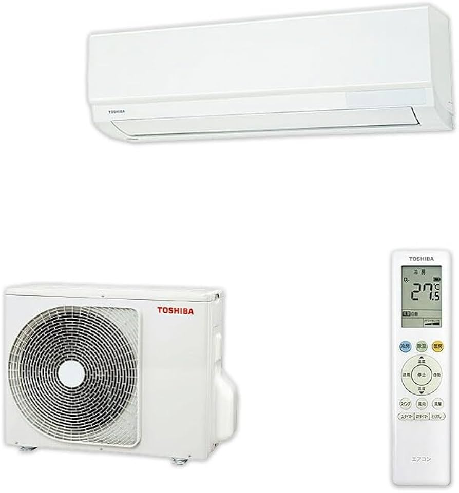トウシバ 壁掛けエアコン RAS-C225 2017年製 2.2kw