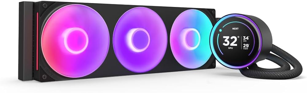 Amazon | NZXT Kraken Elite 360 RGB v2 Black 簡易水冷CPUクーラー RL