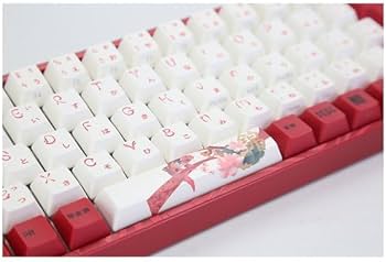 Amazon | Varmilo Koi 73 JIS Keyboard Sakura軸 VMMA73A039SAKURA