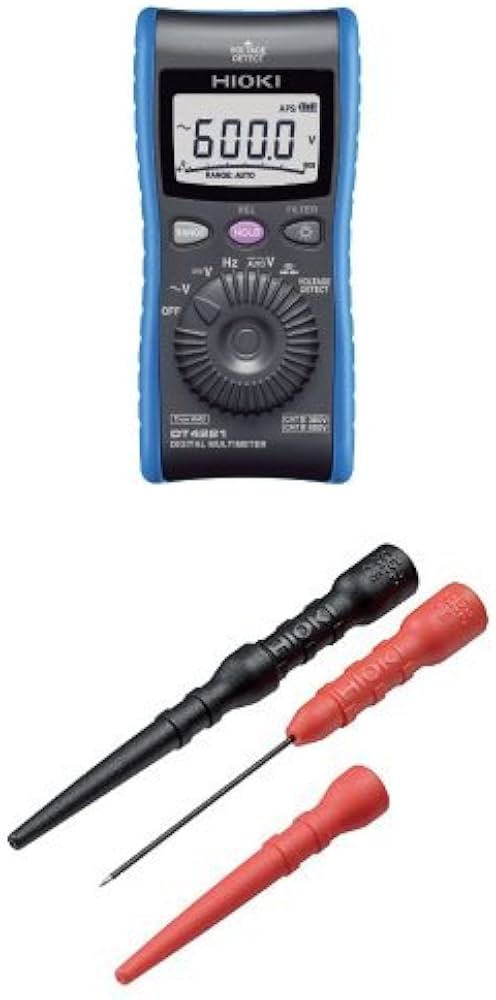 Amazon | デジタルマルチメータDT4221・コンタクトピン・セット