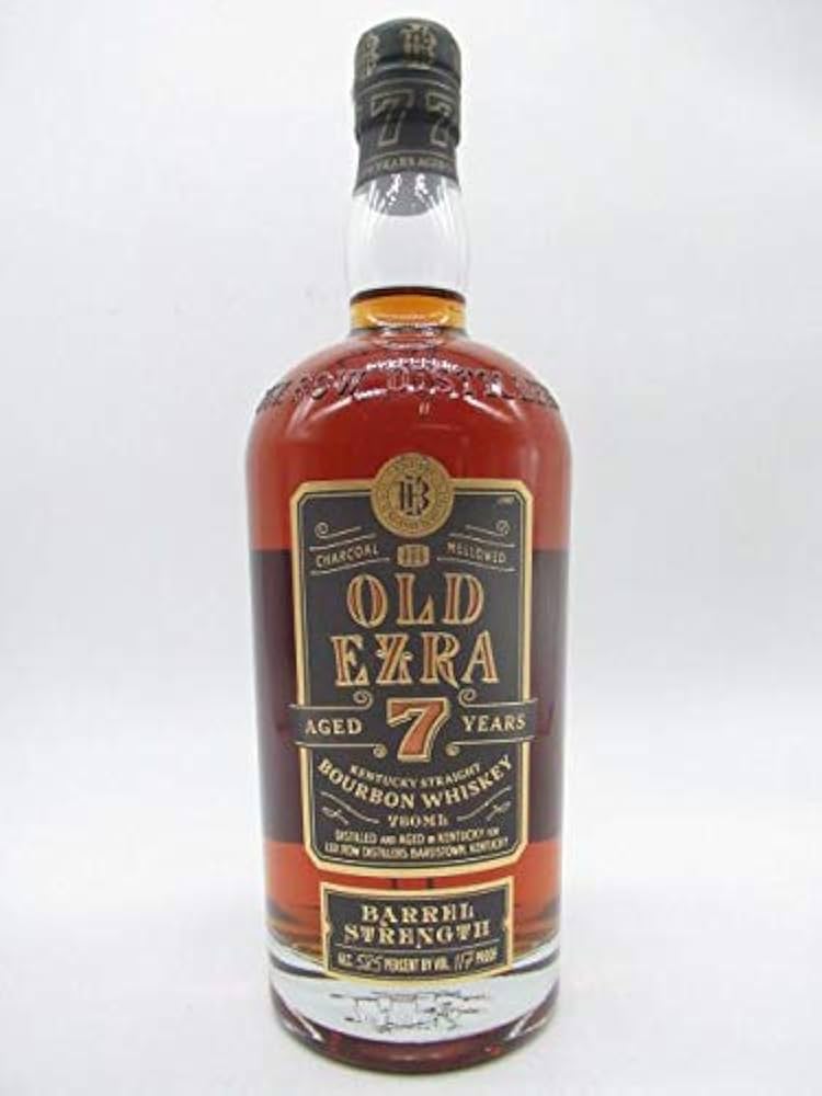 Amazon.co.jp: オールドエズラ 7年 バレルストレングス 正規品 58.5度