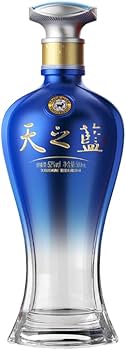 Amazon.co.jp: 天之藍52° 500ml アルコール52度 箱付 中国酒 白酒 濃香