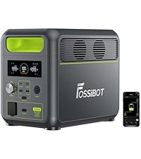 Amazon.co.jp: FOSSiBOT F1200 ポータブル電源 リン酸鉄 長寿命15年