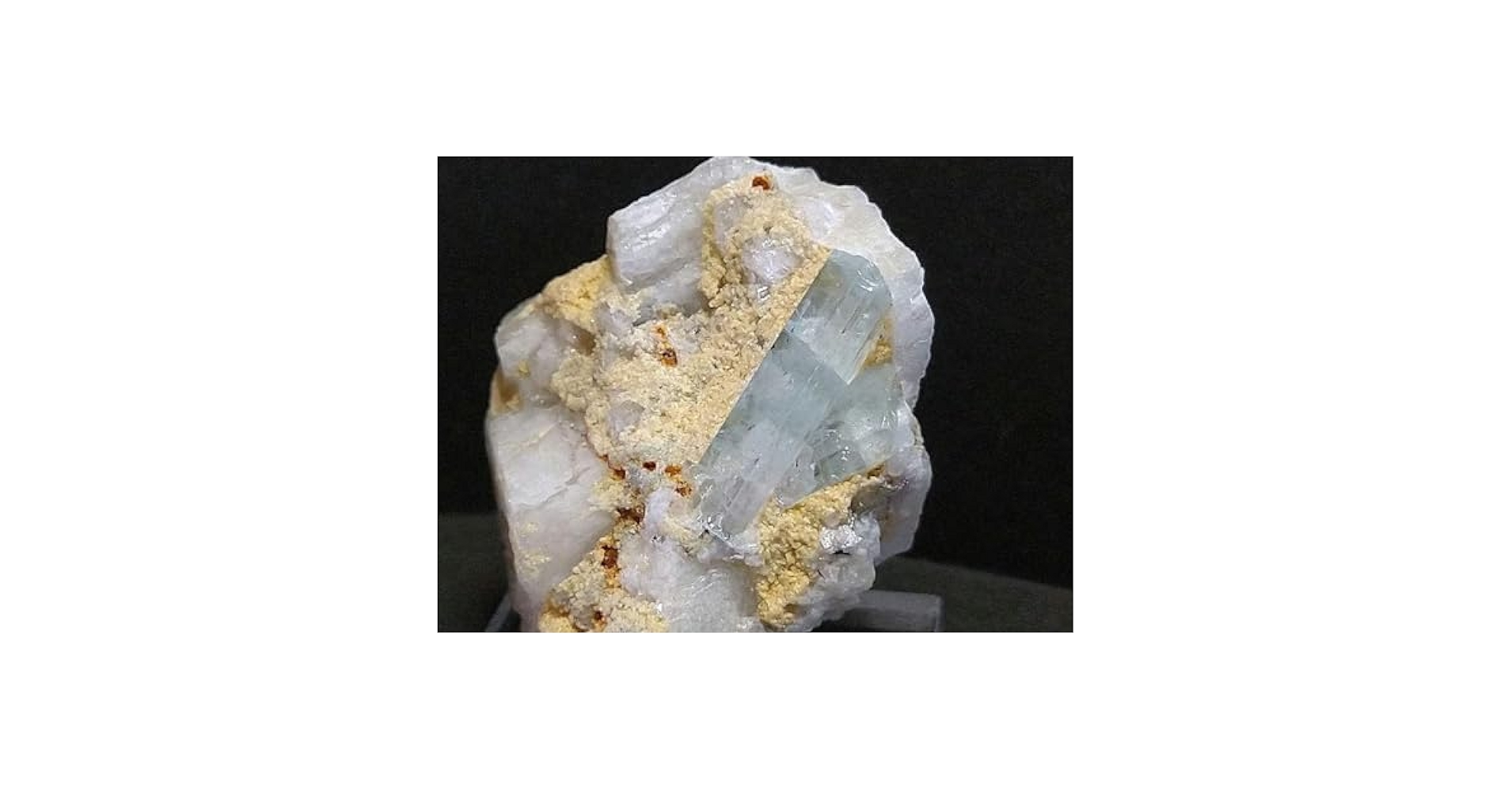 鉱物標本 パキスタン産 蝕像(エッチド)アクアマリン サムネイル 【公式