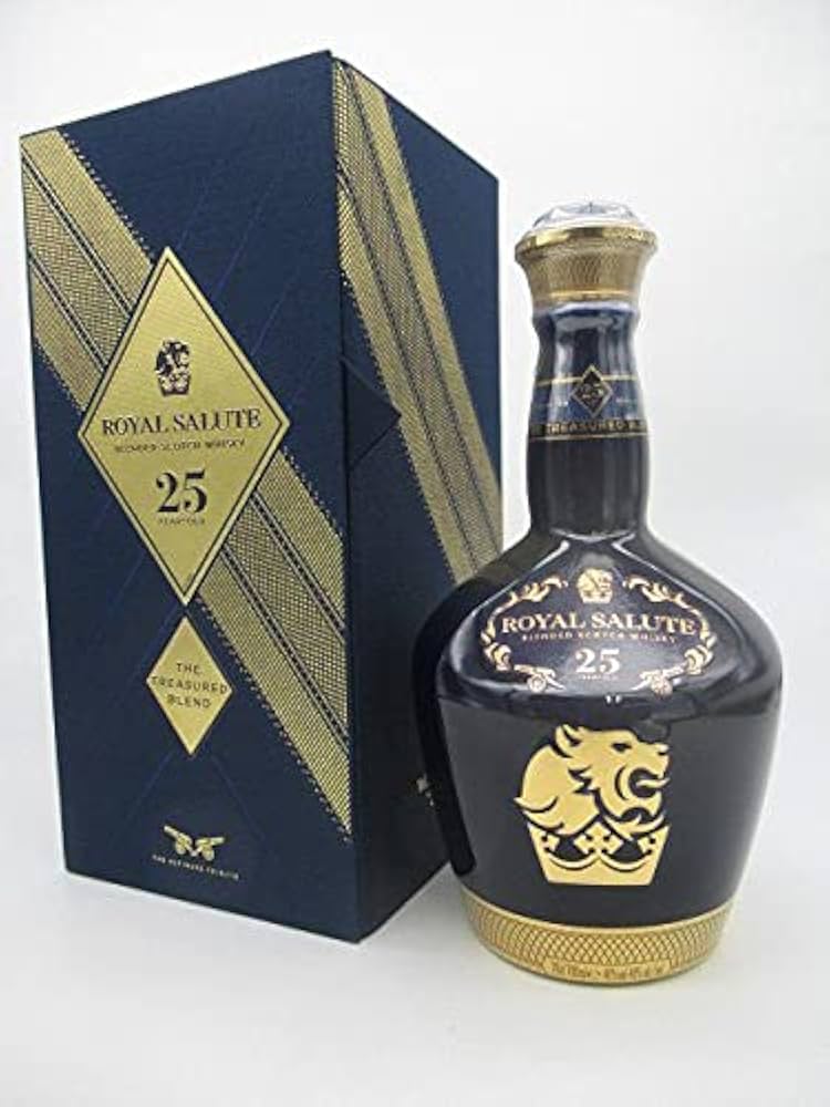 Amazon.co.jp: ロイヤルサルート 25年 40度 700ml (シーバスリーガル