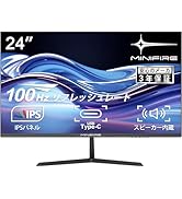 Amazon.co.jp: Minifire ゲーミングモニター 24インチ 180Hz 内蔵