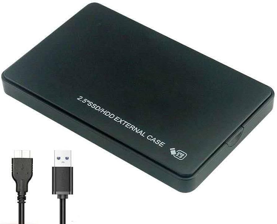 Amazon | 外付けハードディスク ポータブルHDD USB3.0 ケース ブラック