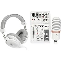 Amazon | Yamaha AG08 ホワイト 8チャンネル ライブストリーミング