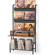 Amazon.co.jp: VINAEMO レコードラック、レコード棚、レコード 収納