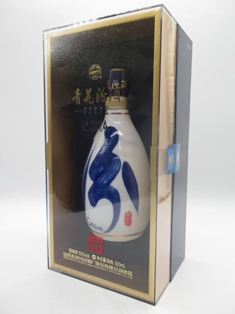 Amazon.co.jp: 青花汾酒 (ふんしゅ) 30年陳醸 53度 500ml : 食品・飲料