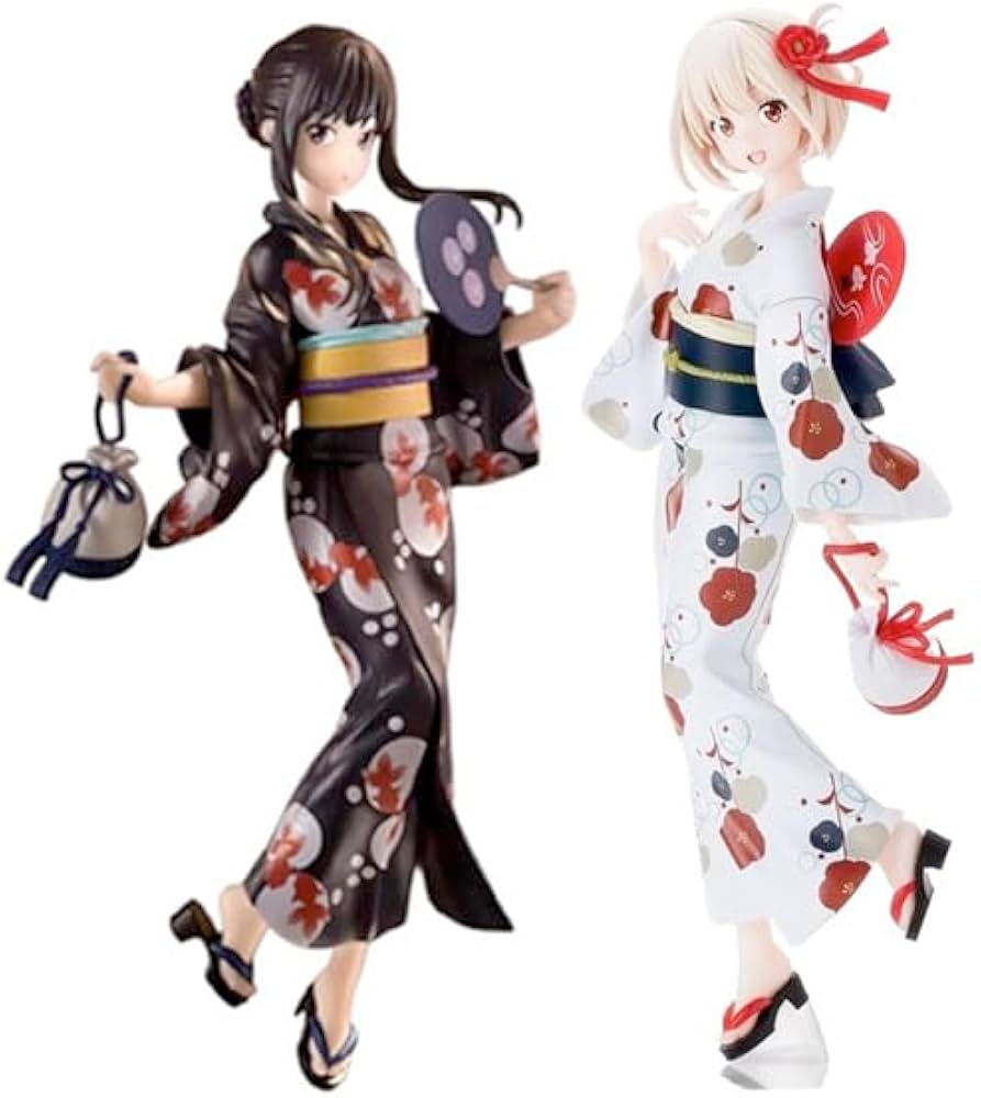 Amazon.co.jp: 錦木千束 & 井ノ上たきな フィギュア 浴衣でお出かけ