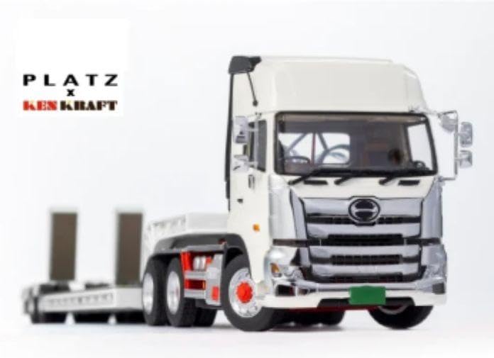 ケンクラフト日野プロフィア SS 6x4トラクタートレーラーセット 1/50