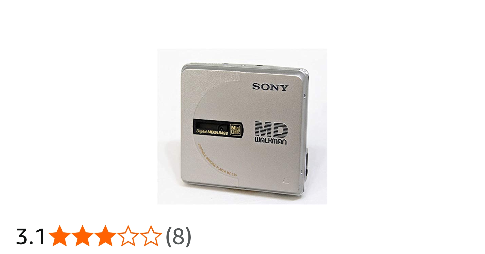 Amazon | SONY ソニー MZ-E35-S シルバー ポータブルMDプレーヤー（MD