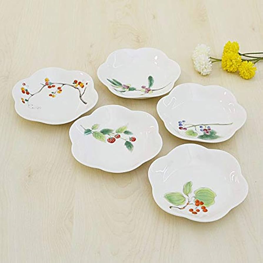 香蘭社 ローズガーデン・小鉢揃 5客 香蘭社 小鉢揃 5個セット 香蘭社