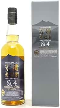 Amazon.co.jp: ワールドブレンデッドウイスキー 山桜 YAMAZAKURA 安積