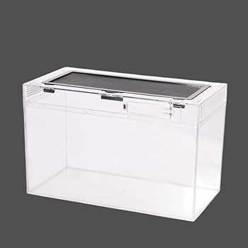 Amazon | 爬虫類ケージ 飼育容器、トカゲ ケージ、20cm/30cm/40cm/50cm