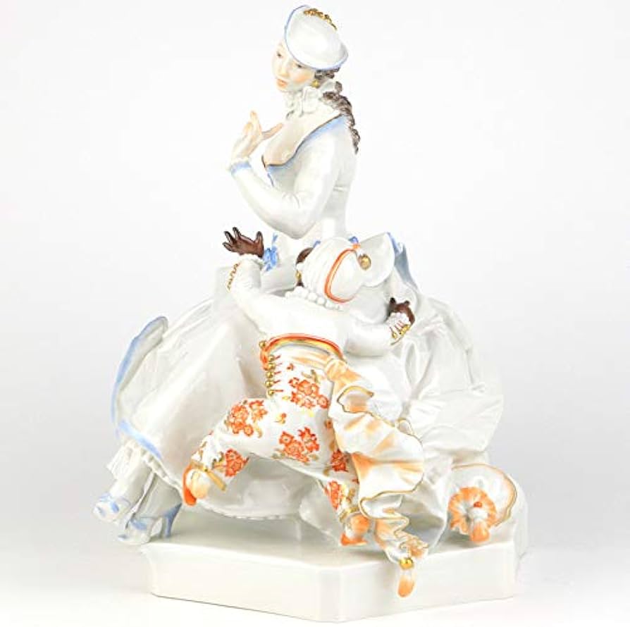 Amazon.co.jp: 【アンティーク】マイセン 人形 ユーゲントシュテール