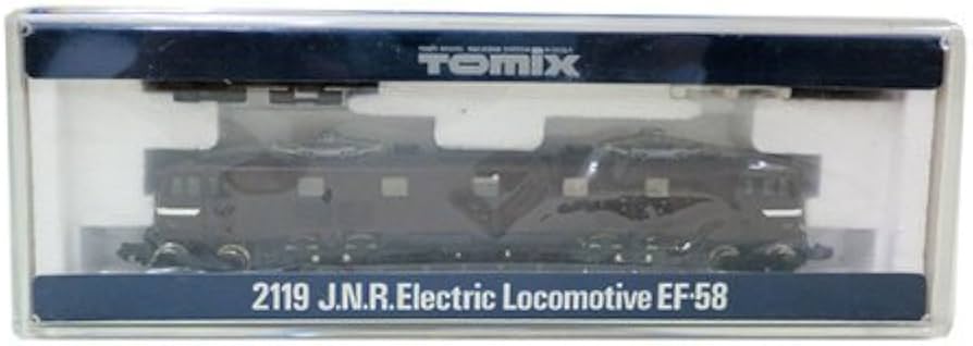Amazon.co.jp: トミックス 国鉄EF58形電気機関車 （Hゴム窓・ヒサシ付