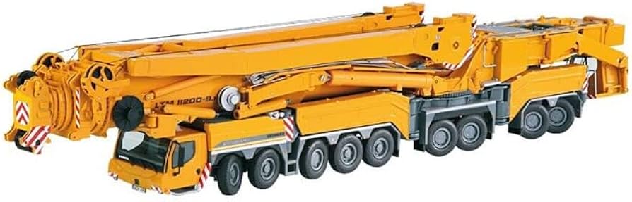 Amazon.com: NZG for Liebherr LTM 11200-9.1 Mobile Crane - Yellow