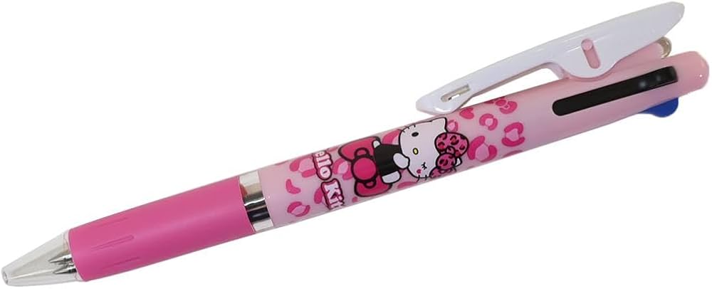 Amazon | ハローキティ[黒 赤 青 3色ボールペン]ジェットストリーム