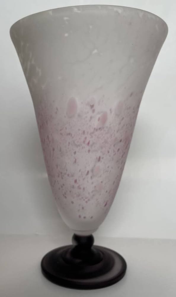 ▽藤田喬平 花瓶 手吹 ガラス フラワーベース 箱付き ▽藤田喬平 花瓶 手