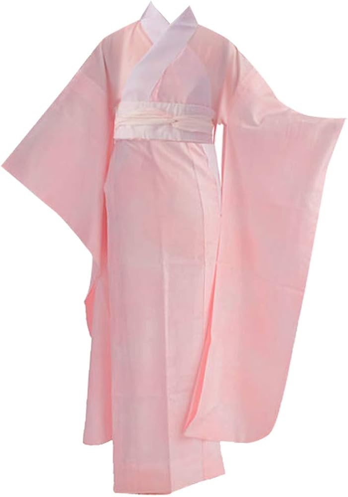 Amazon | [きものひろば悠]高級 正絹 ピンク 振袖用長襦袢 全4サイズ S