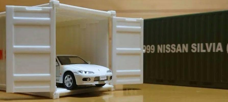 Amazon.co.jp: DIECAST MASTERS 日産シルビア S15 ホワイト 1/64