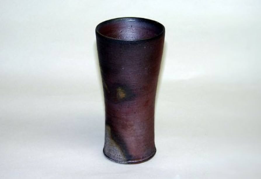 備前焼 平川正二作 酒器(フリーカップ) 2個 備前焼 平川正二作 酒器